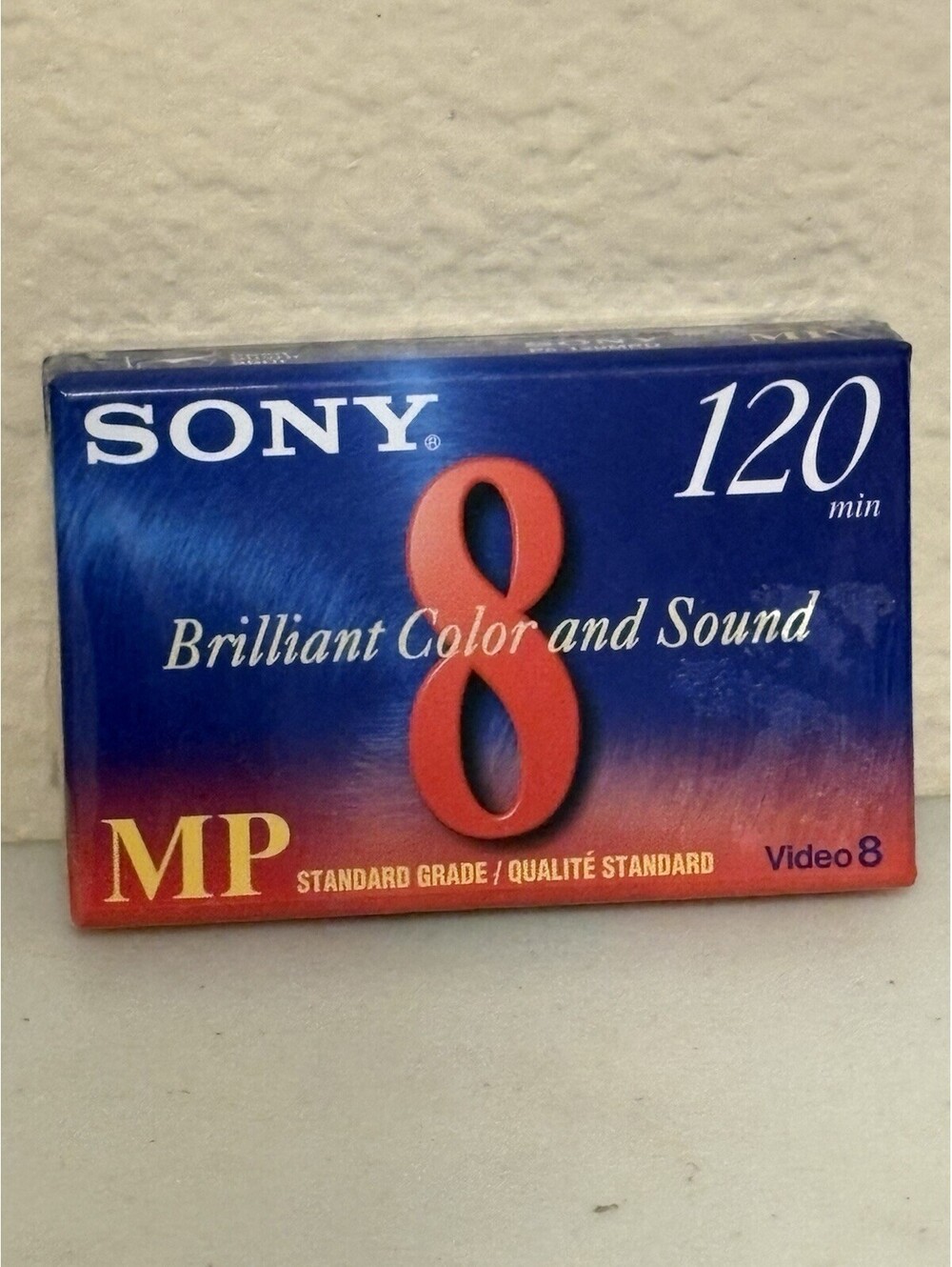 Sony Video8 MP P6-120MP 120 Minute Blank Video 8 Camcorder Tape Sealed